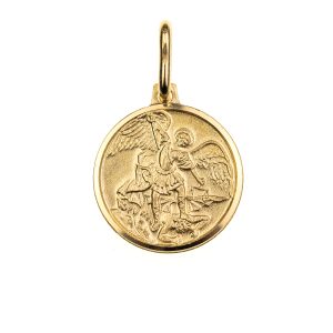 medalla san miguel oro 3 micras portada