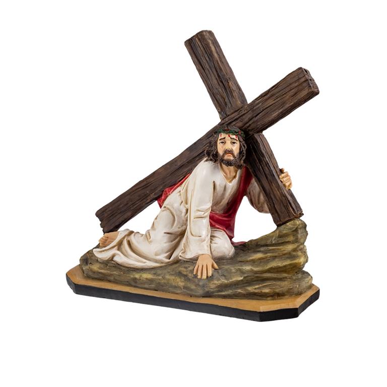 figura jesus camino calvario 20 cm detalla