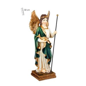 Figura san Rafael Arcángel, patrono de los médicos, 32 cm
