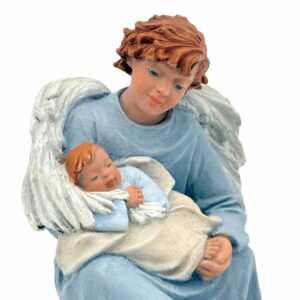 angelito de la guarda acabado ceramico 2
