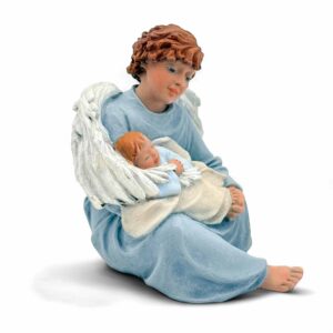 angelito de la guarda acabado ceramico 3