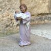 angelito llevando al nino jesus en jardin 2
