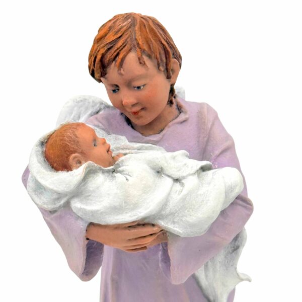 angelito mirando al nino jesus detalle