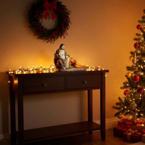 belen virgen dormida hogar