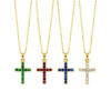 catalogo collar cruces plata oro colores