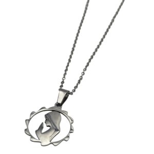 collar ave maria acero 1