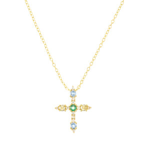 collar circonitas plata