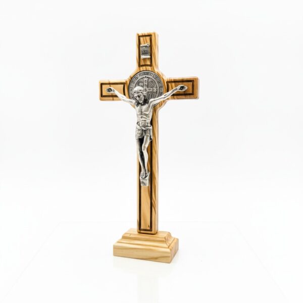 crucifijo base san benito