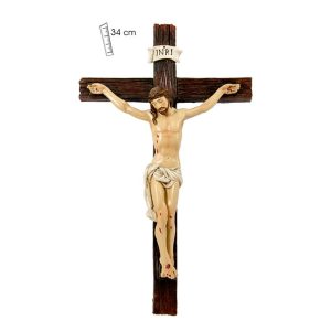 crucifijo pared 34cm