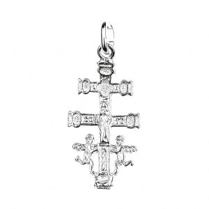 cruz caravaca plata con virgen
