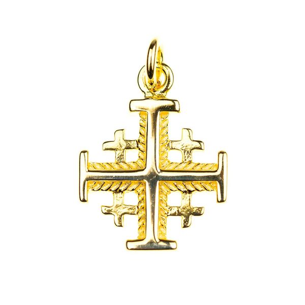 cruz jerusalen bano de oro