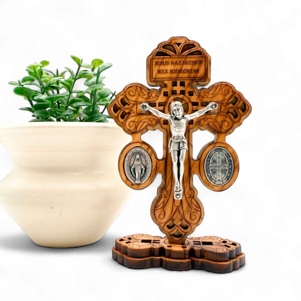 cruz perdon base medallas conjunto