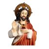 detalle figura sagrado corazon jesus 67cm