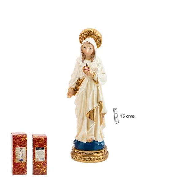 figura corazon maria tamaño mediano