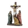 figura crucifixion jesus las tres marias detalle rostro