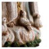 figura fatima madera vieja detalle paloma