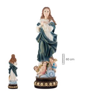 Figura inmaculada en resina de 60cm