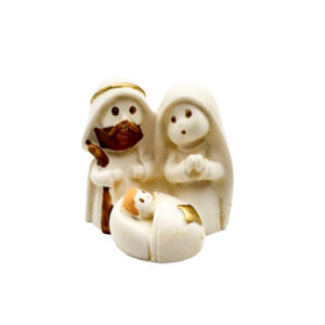 figura mini belen blanco