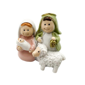 figura mini belen efecto ceramica