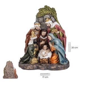 figura misterio navidad con reyes magos