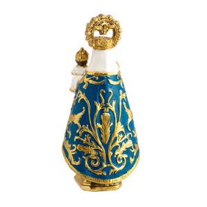 figura virgen de covadonga 9 cm manto azul 2