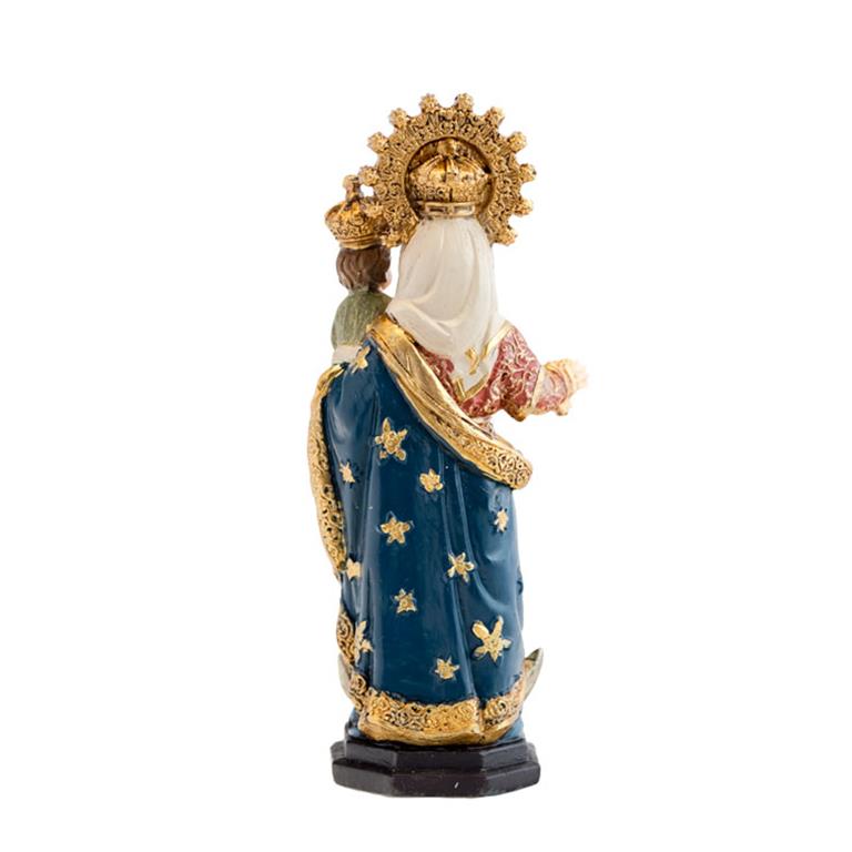 figura virgen del rosario 11 cm 2