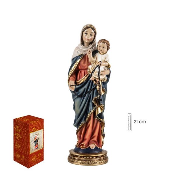 figura virgen del rosario