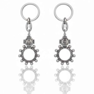 llavero milagrosa metal