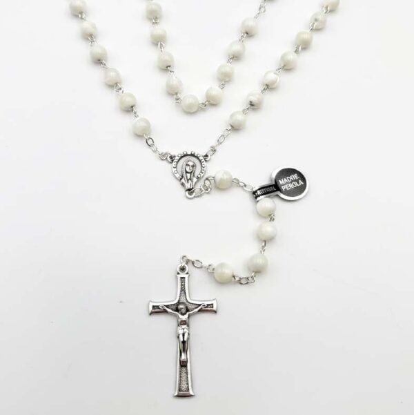 madre perla rosario largo