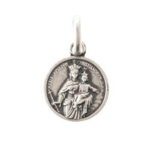 medalla auxiliadora plata