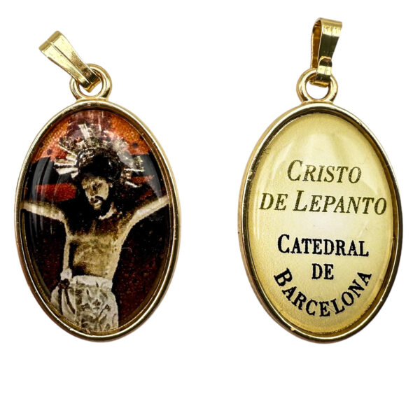 medalla cristo lepanto