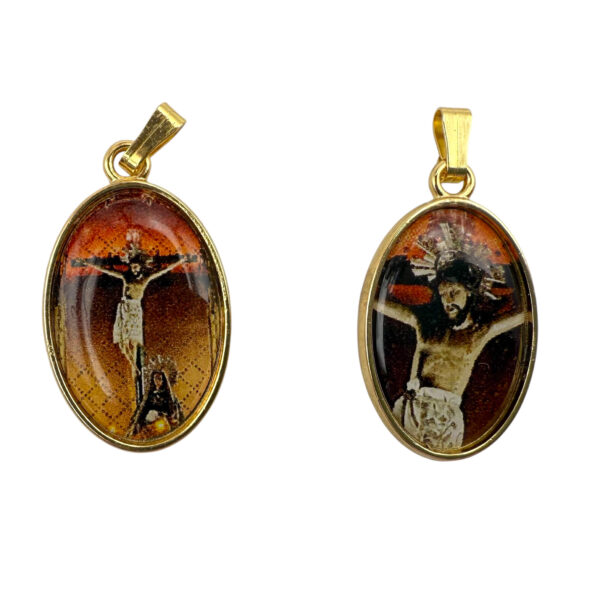 medalla cristo lepanto dos modelos