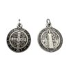 medalla metal relieve benito