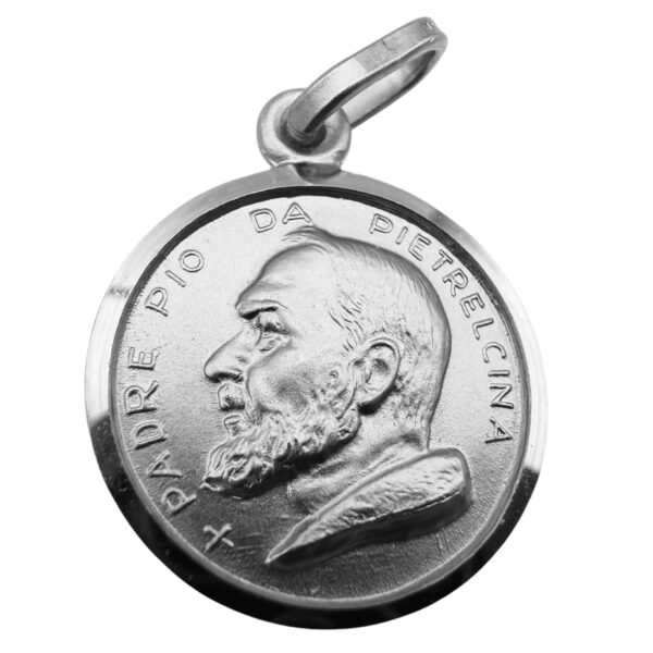 medalla pio plata