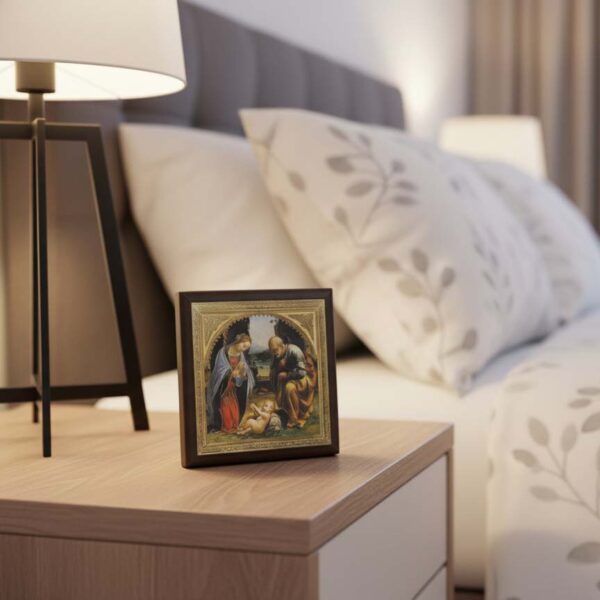 cuadro sagrada familia habitacion