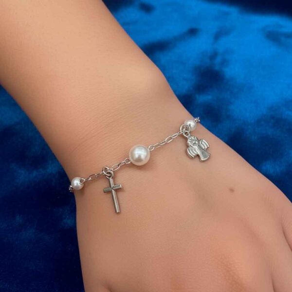 pulsera angel guarda niña