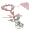 rosario cuna rosa detalle