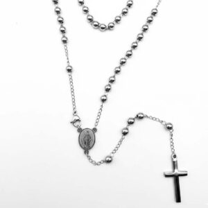 rosario milagrosa acero