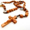 rosario pequeño madera san benito detalle