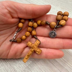 rosario pequeño madera san benito modelo