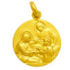 sagrada familia medalla oro
