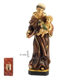 Figura san Antonio de Padua con el Niño, varios tamaños