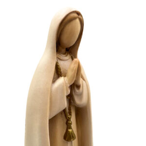 virgen fatima detalle sin rostro